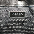 Pre-owned Prada Pattina City chain Black SAFFIANO Leather 1BD009 shoulderbag | stylenewstar