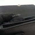 Pre-owned Prada Pattina City chain Black SAFFIANO Leather 1BD009 shoulderbag | stylenewstar