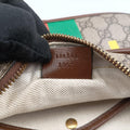Vintage Gucci Fake/Not GG Supreme Brown PVC coated canvas 636243 clutchbag | stylenewstar