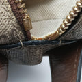 Vintage Gucci Fake/Not GG Supreme Brown PVC coated canvas 636243 clutchbag | stylenewstar