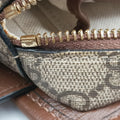 Vintage Gucci Fake/Not GG Supreme Brown PVC coated canvas 636243 clutchbag | stylenewstar