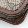 Vintage Gucci Fake/Not GG Supreme Brown PVC coated canvas 636243 clutchbag | stylenewstar