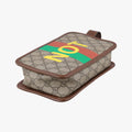 Vintage Gucci Fake/Not GG Supreme Brown PVC coated canvas 636243 clutchbag | stylenewstar