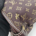 Monogram Mini Lin Saumur 30 Ebene Cotton × Linen × Leather M95227 MB0096モノグラム・ミニ・ラン ソミュール30 エベヌ コットン×リネン × レザー M95227 MB0096