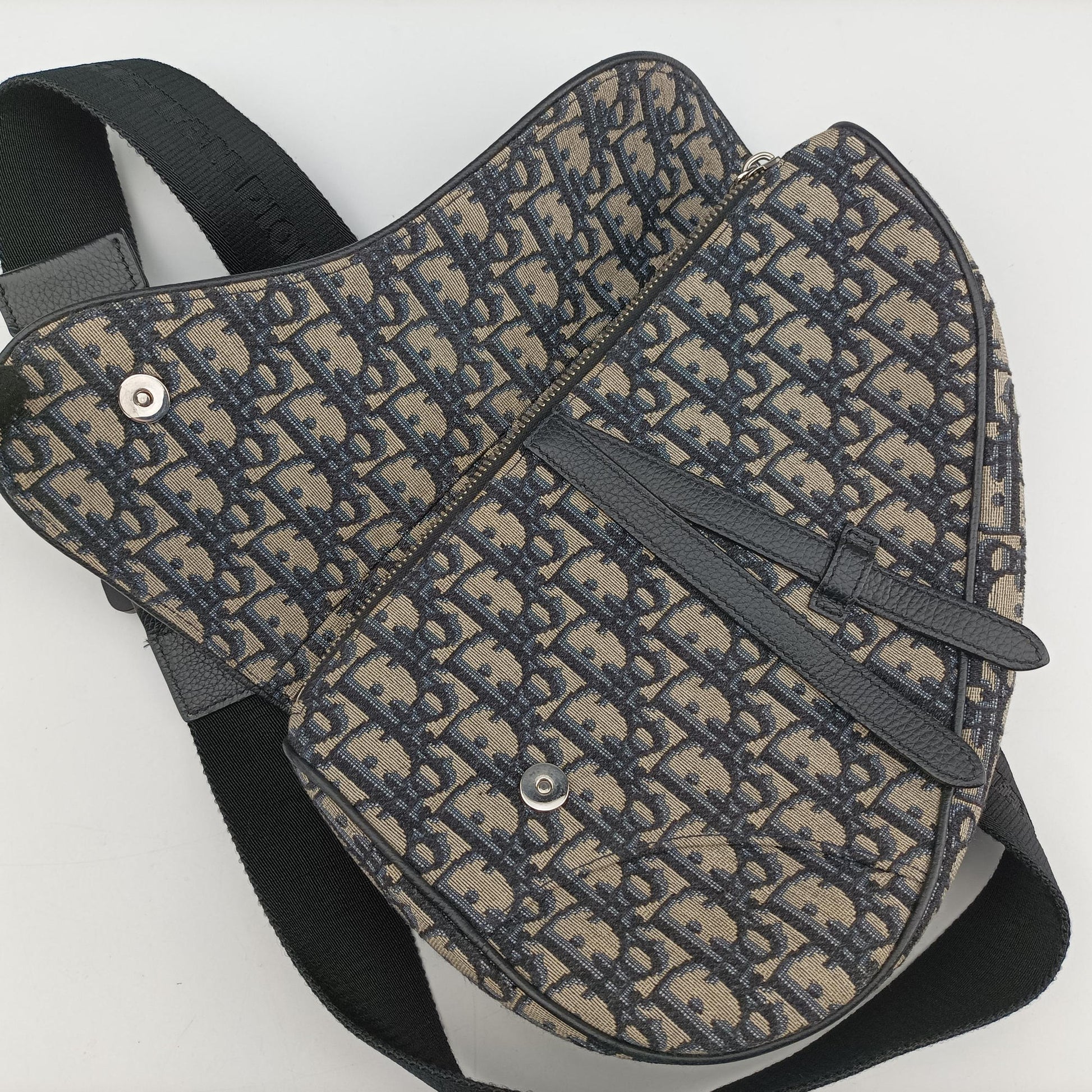 saddle Navy×Gray Jacquard 11-BO-0241サドル ネイビー×グレー ジャガード 11-BO-0241