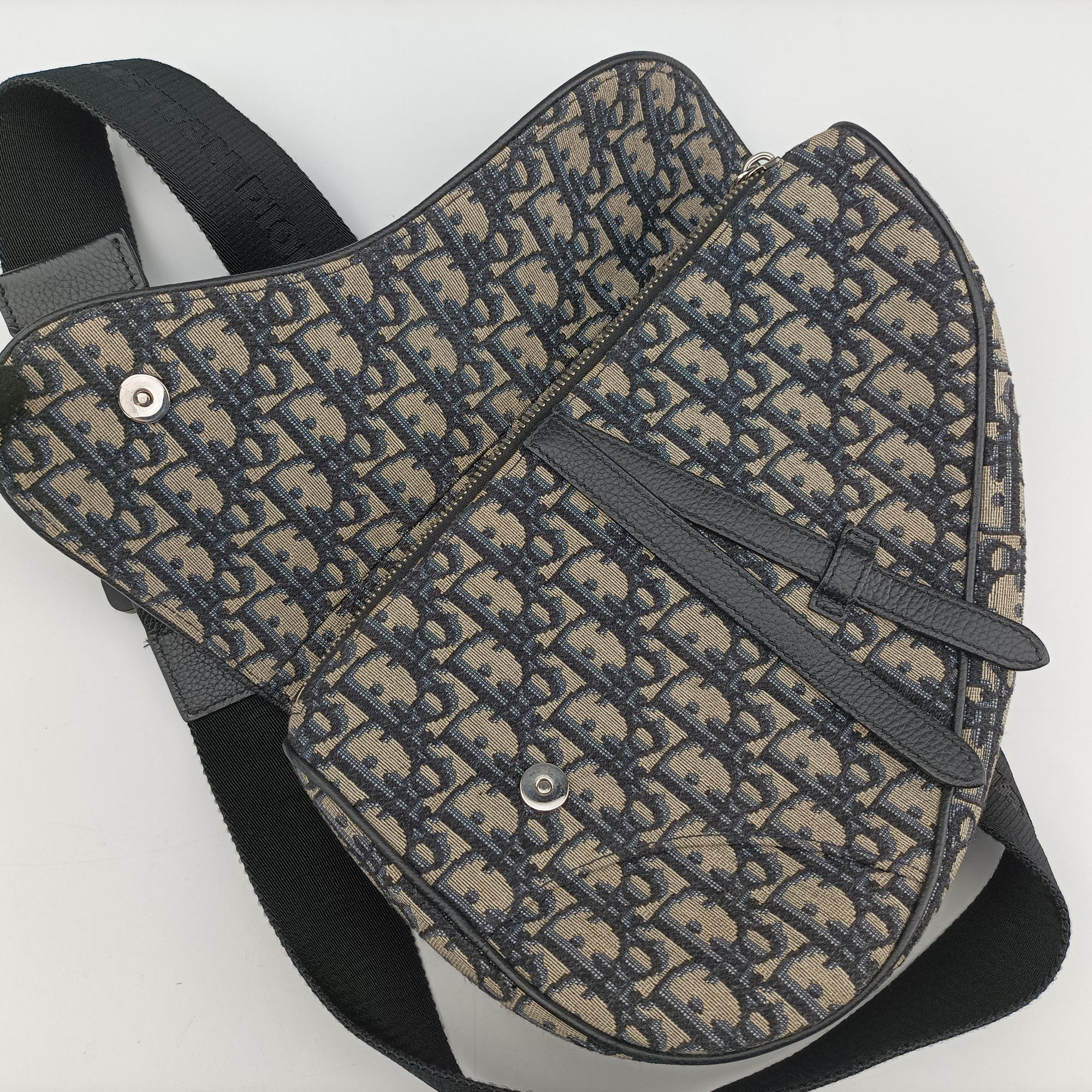 saddle Navy×Gray Jacquard 11-BO-0241サドル ネイビー×グレー ジャガード 11-BO-0241