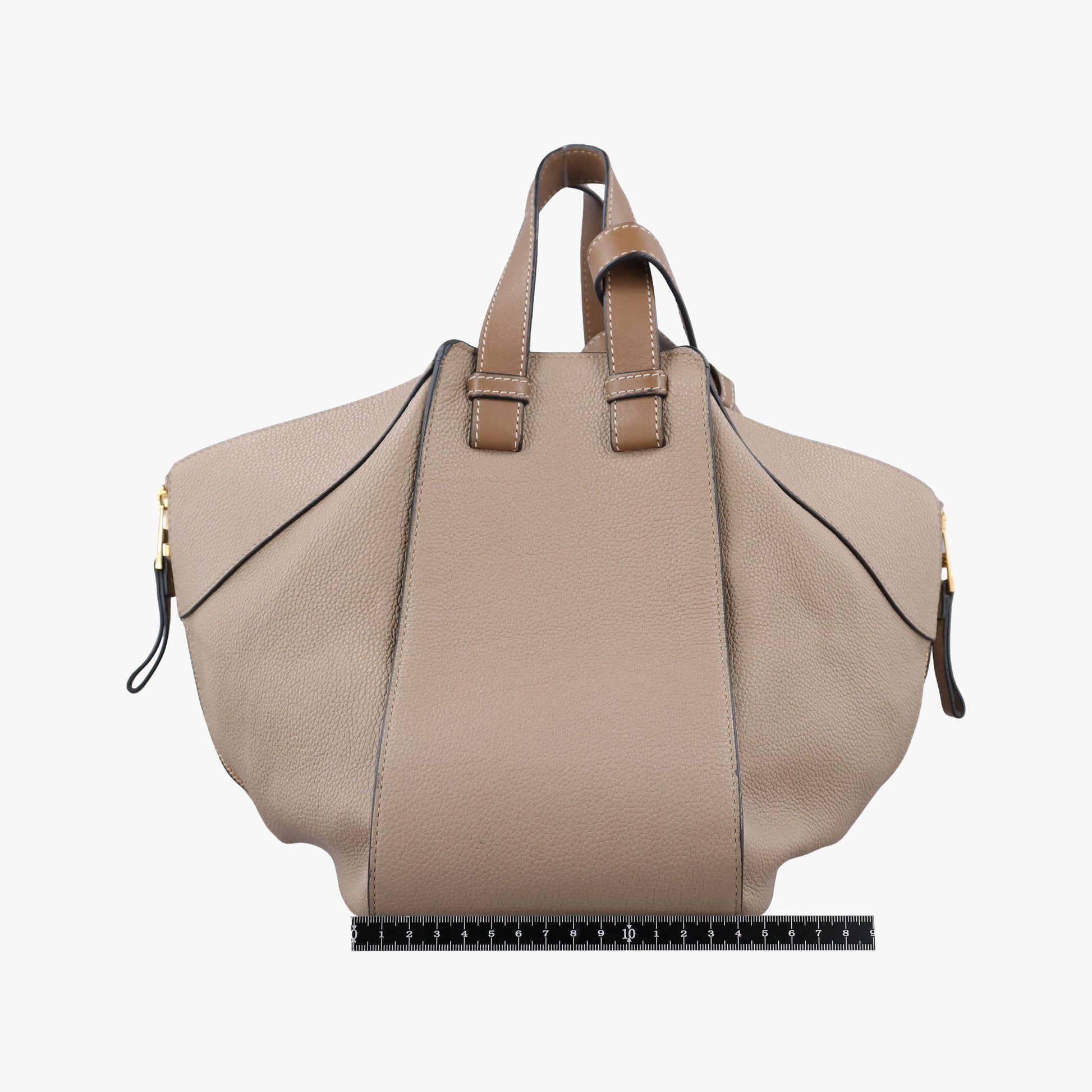 Pre-owned Loewe Hammock Camel Leather  shoulderbag | stylenewstar