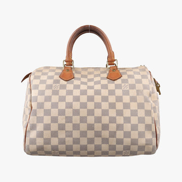 Pre-owned Louis Vuitton Speedy 30 AZUR Damier Canvas N41533 handbag | stylenewstar