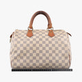 Pre-owned Louis Vuitton Speedy 30 AZUR Damier Canvas N41533 handbag | stylenewstar