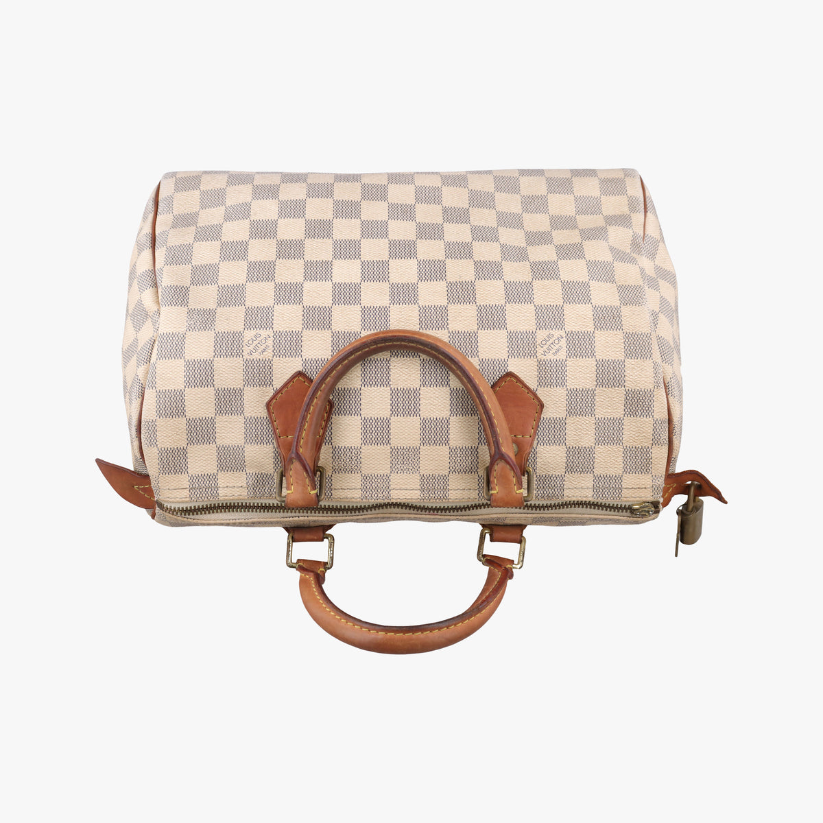 Pre-owned Louis Vuitton Speedy 30 AZUR Damier Canvas N41533 handbag | stylenewstar