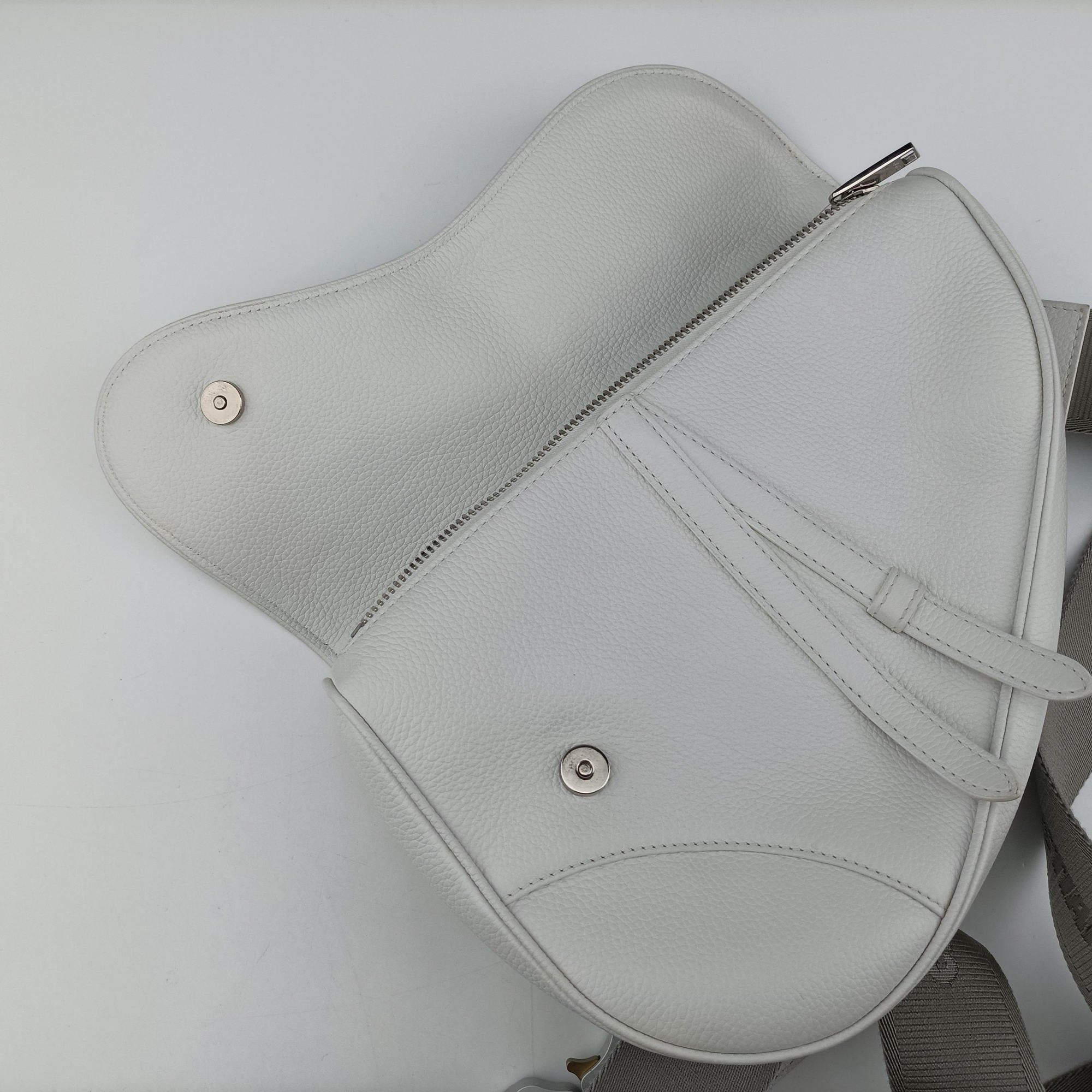 Saddle White leather 06-BO-1119サドル ホワイト レザー 06-BO-1119