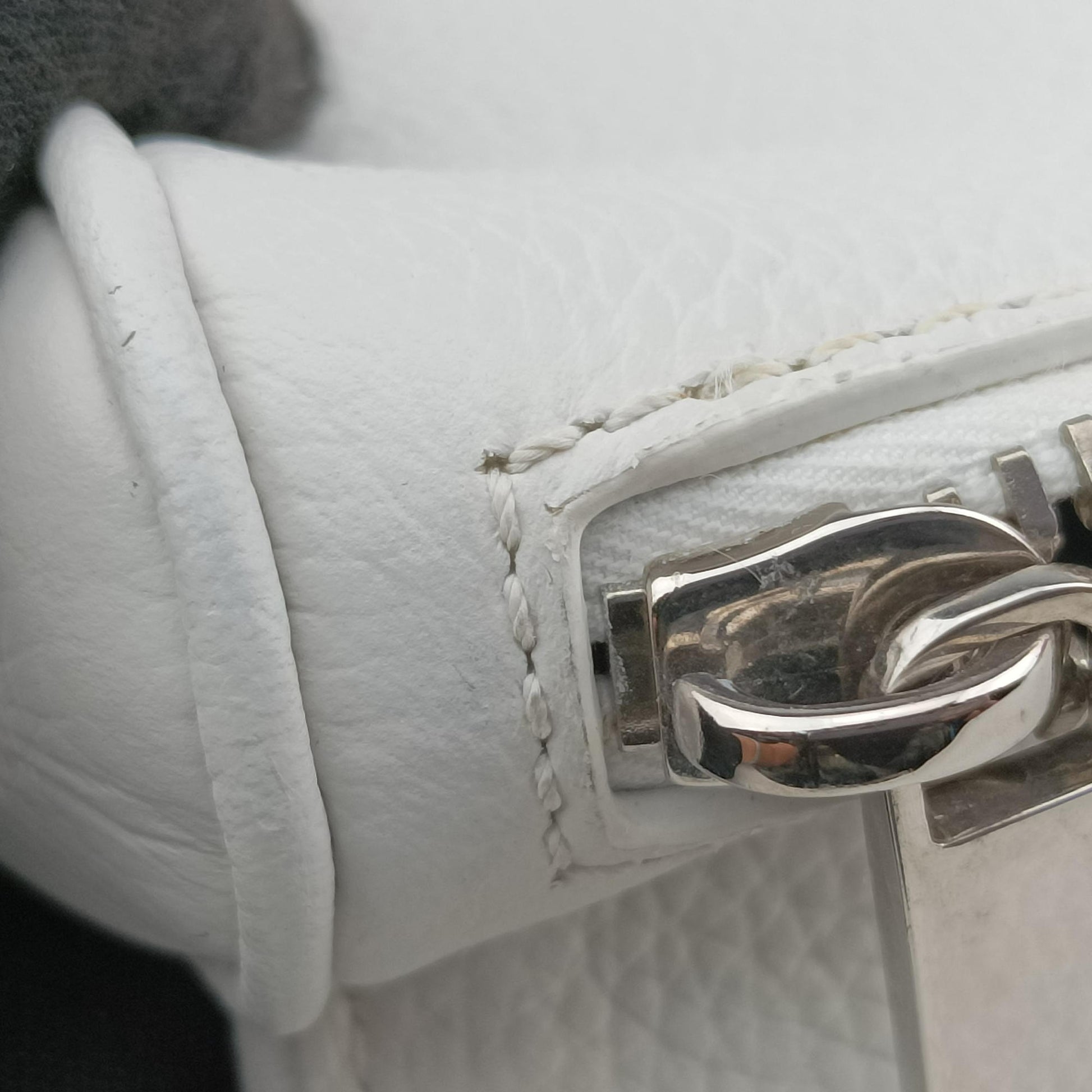 Saddle White leather 06-BO-1119サドル ホワイト レザー 06-BO-1119