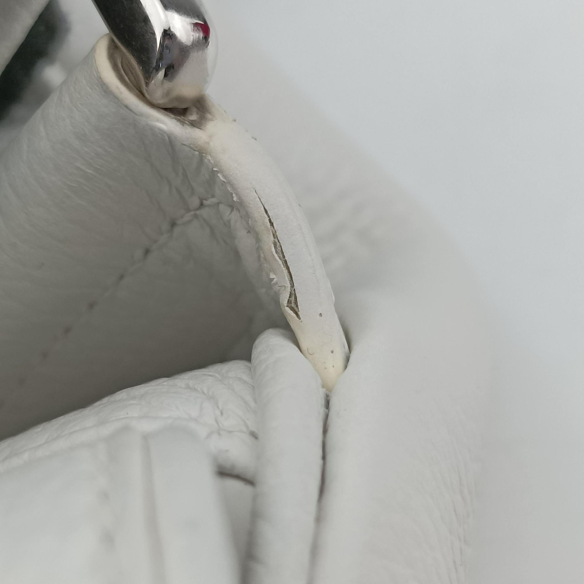Saddle White leather 06-BO-1119サドル ホワイト レザー 06-BO-1119