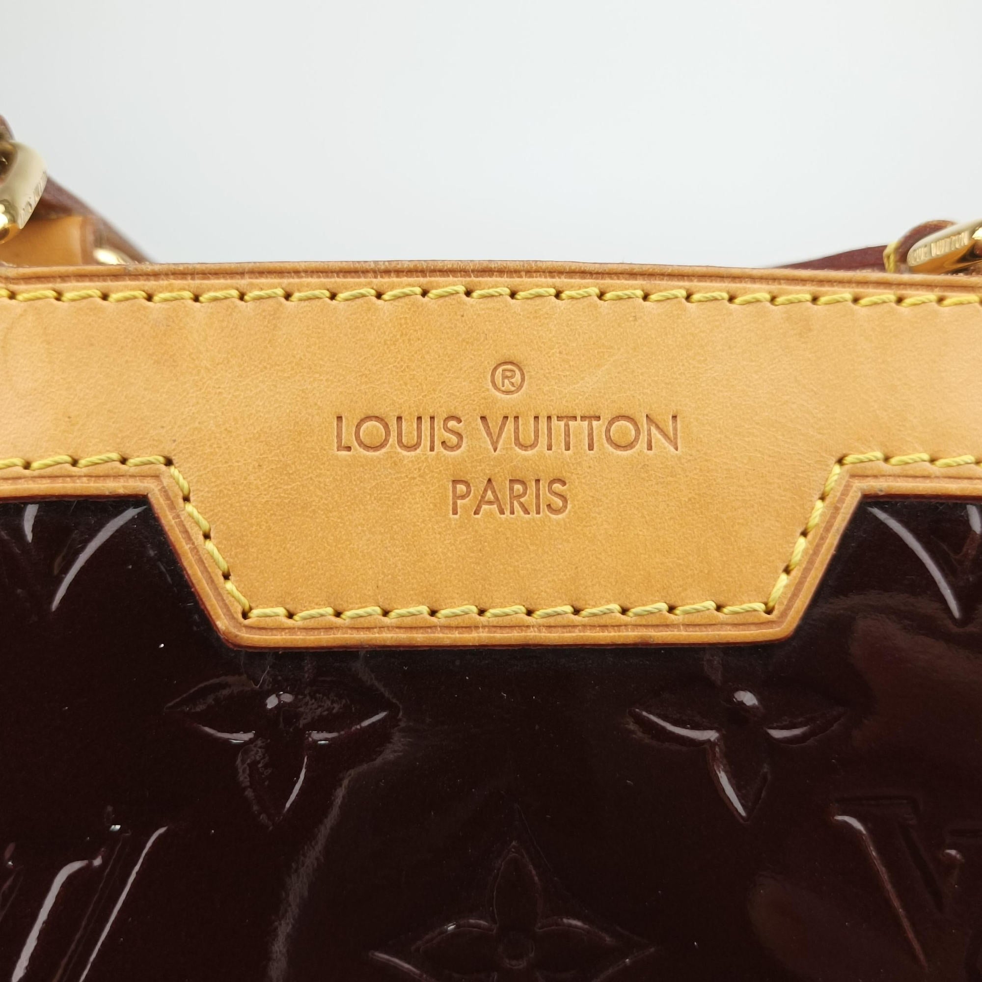 Vintage Louis Vuitton Brea MM AMARANTE Vernis M91619 shoulderbag | stylenewstar