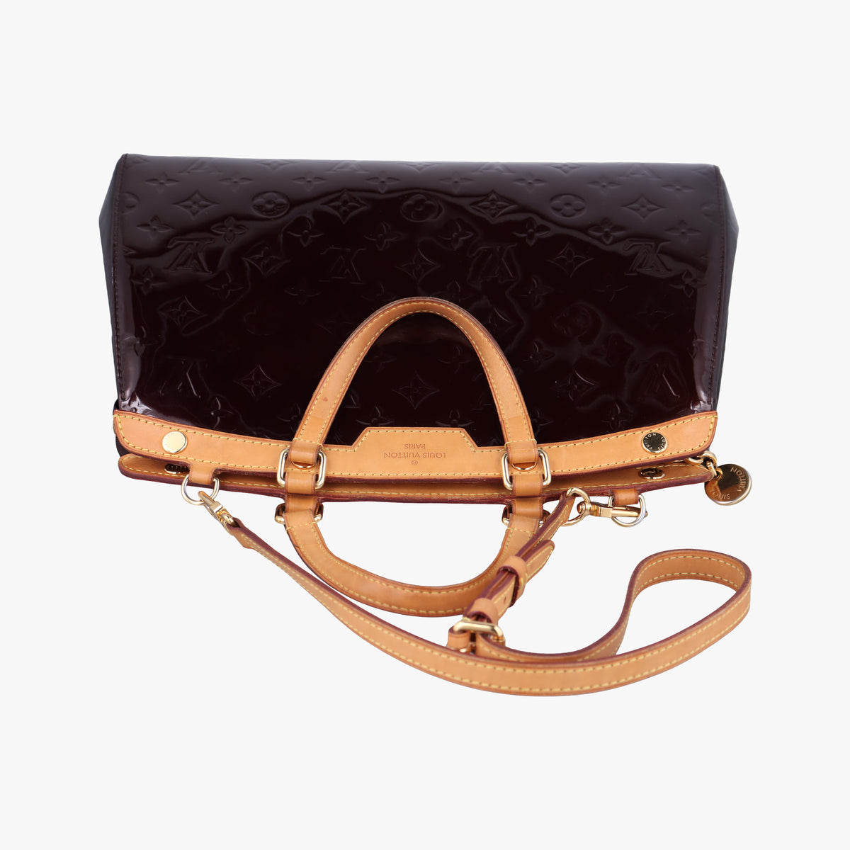 Vintage Louis Vuitton Brea MM AMARANTE Vernis M91619 shoulderbag | stylenewstar