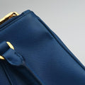 Pre-owned Prada Galleria Blue SAFFIANO Leather BN1801 shoulderbag | stylenewstar