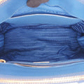 Pre-owned Prada Galleria Blue SAFFIANO Leather BN1801 shoulderbag | stylenewstar