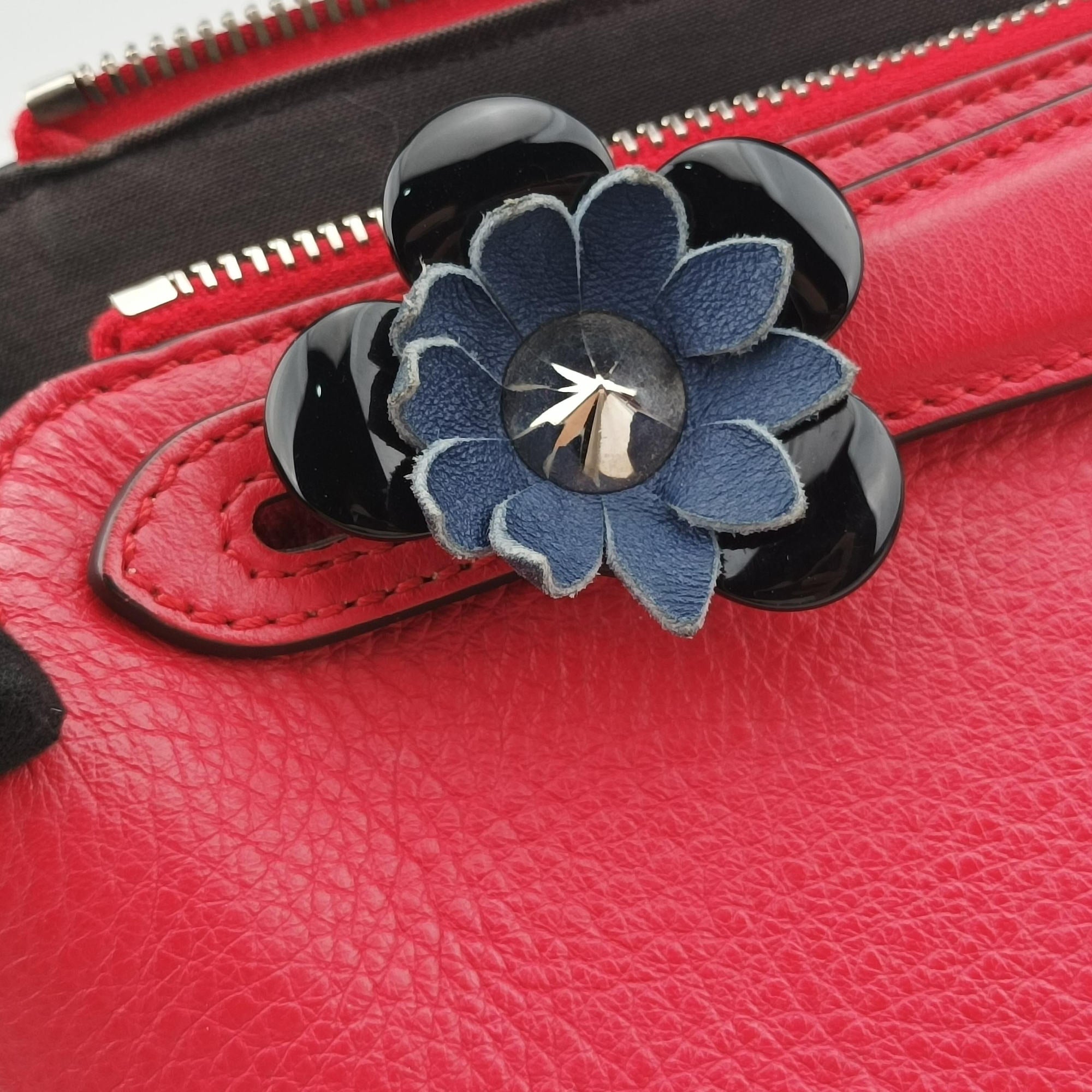 Small By The Way Red Leather 8BL124 8BL124-7FX 168-8007バイザウェイ レッド レザー 8BL124 8BL124-7FX 168-8007