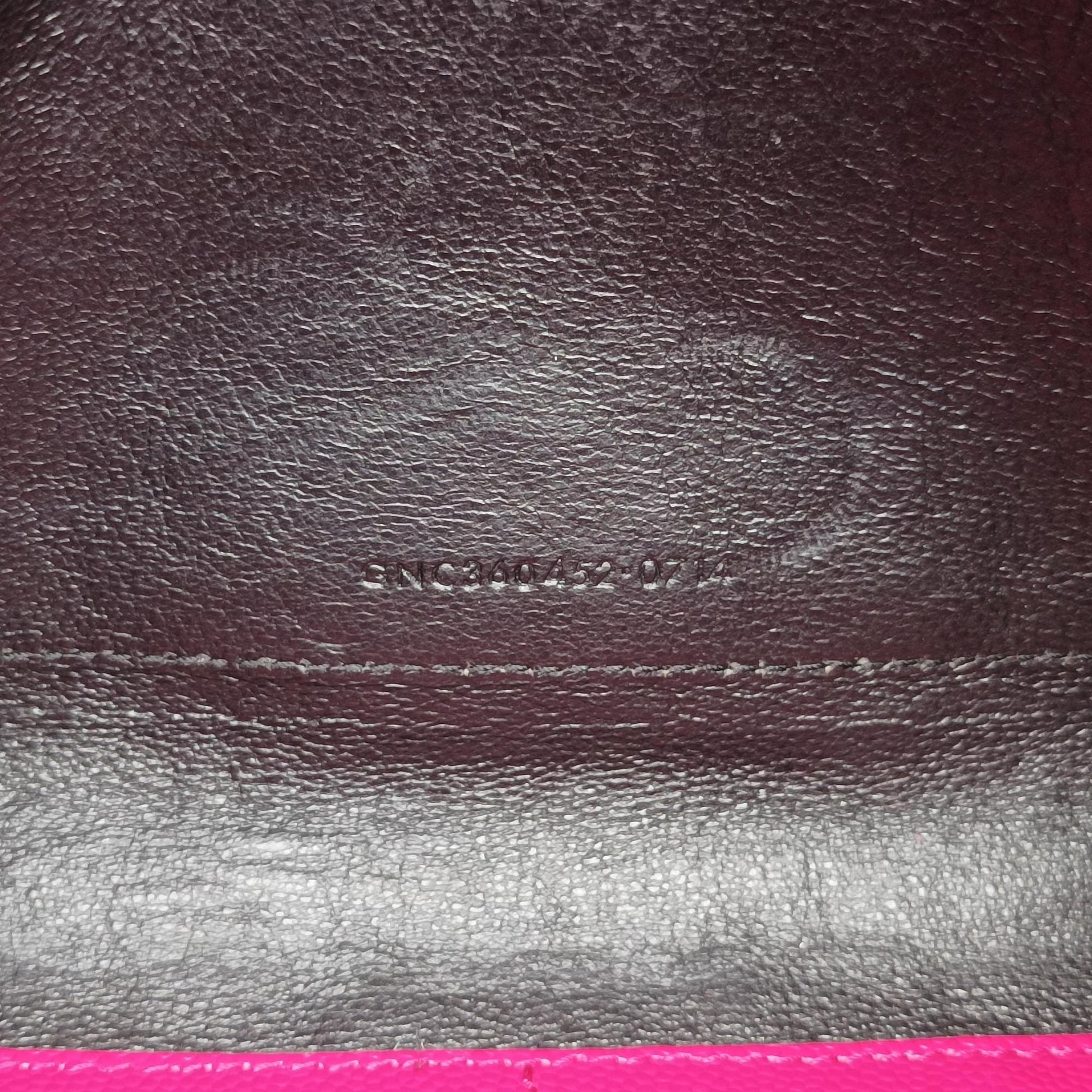 MONOGRAM Rose Leather 360452 GNC360452.0714モノグラム ローズ レッド レザー 360452 GNC360452.0714