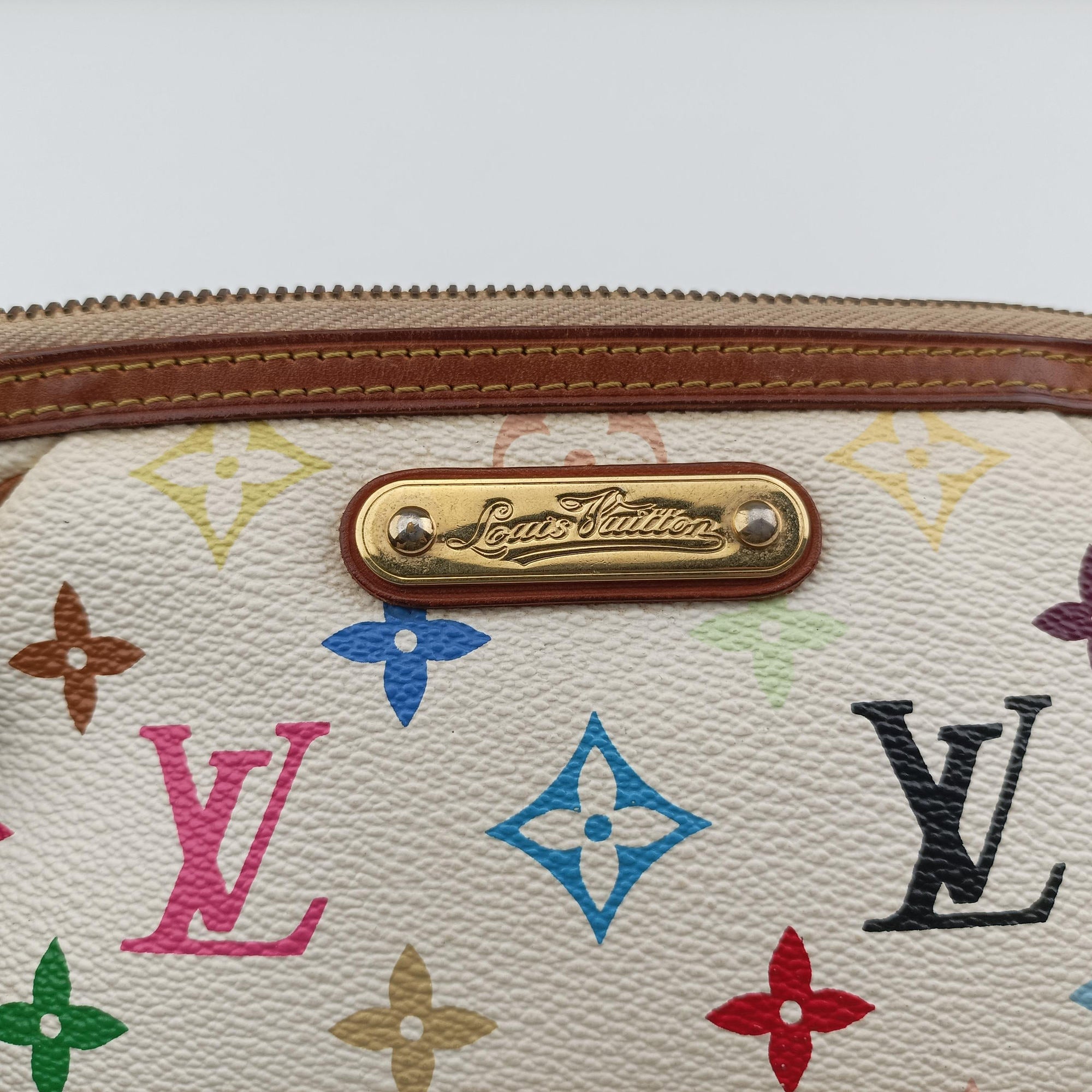 Pochette Mira MM Pouch white Monogram Multicolor M60096 AA4038ポシェット ミラMM ブロン モノグラム マルチカラー M60096 AA4038