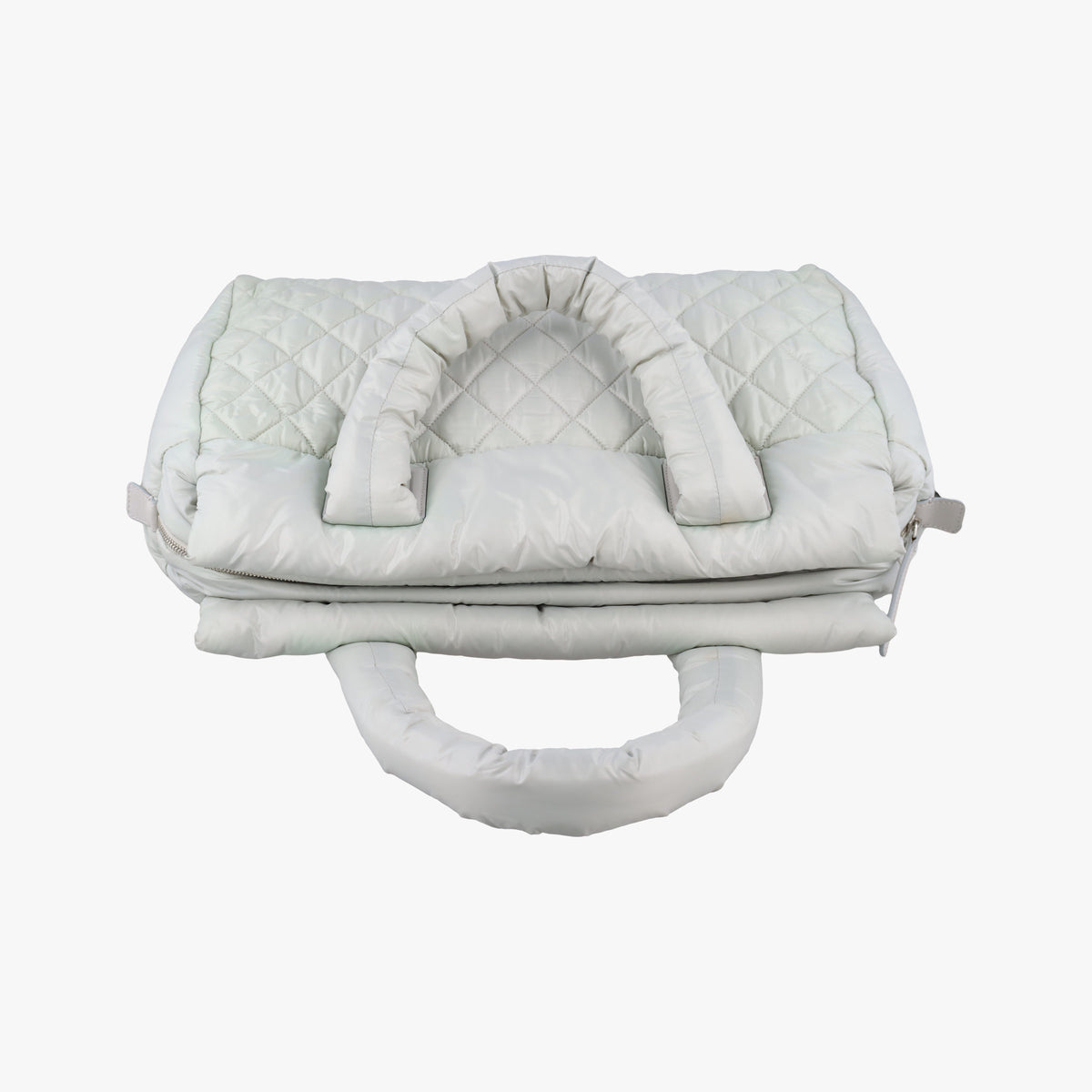Secondhand Chanel Coco Cocoon Green nylon A48620 handbag | stylenewstar