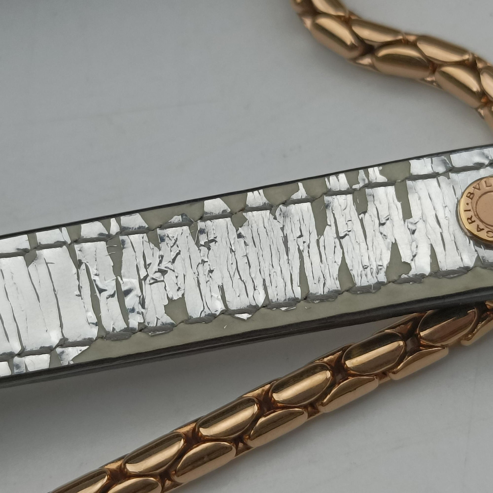 SERPENTI FOREVER Silver Patent LA.N14.3830セルペンティ フォーエバー シルバー パテント LA.N14.3830