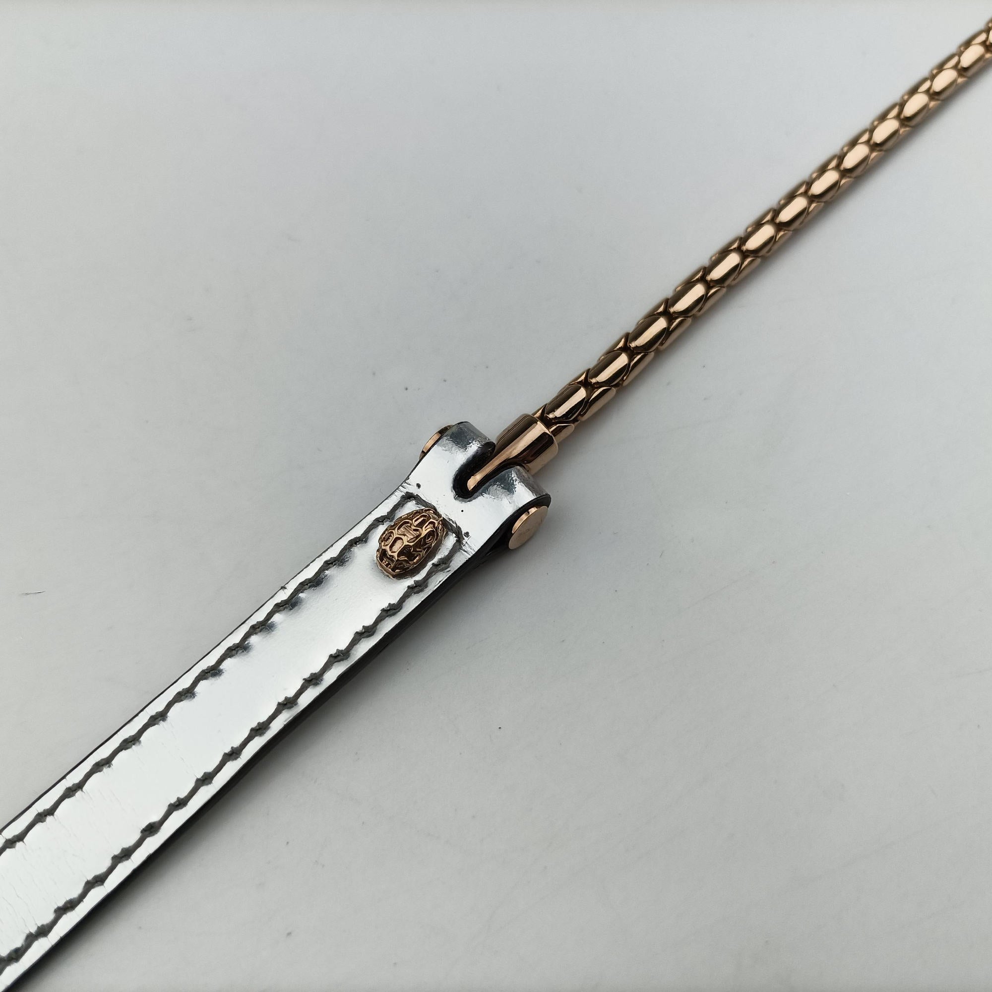 SERPENTI FOREVER Silver Patent LA.N14.3830セルペンティ フォーエバー シルバー パテント LA.N14.3830