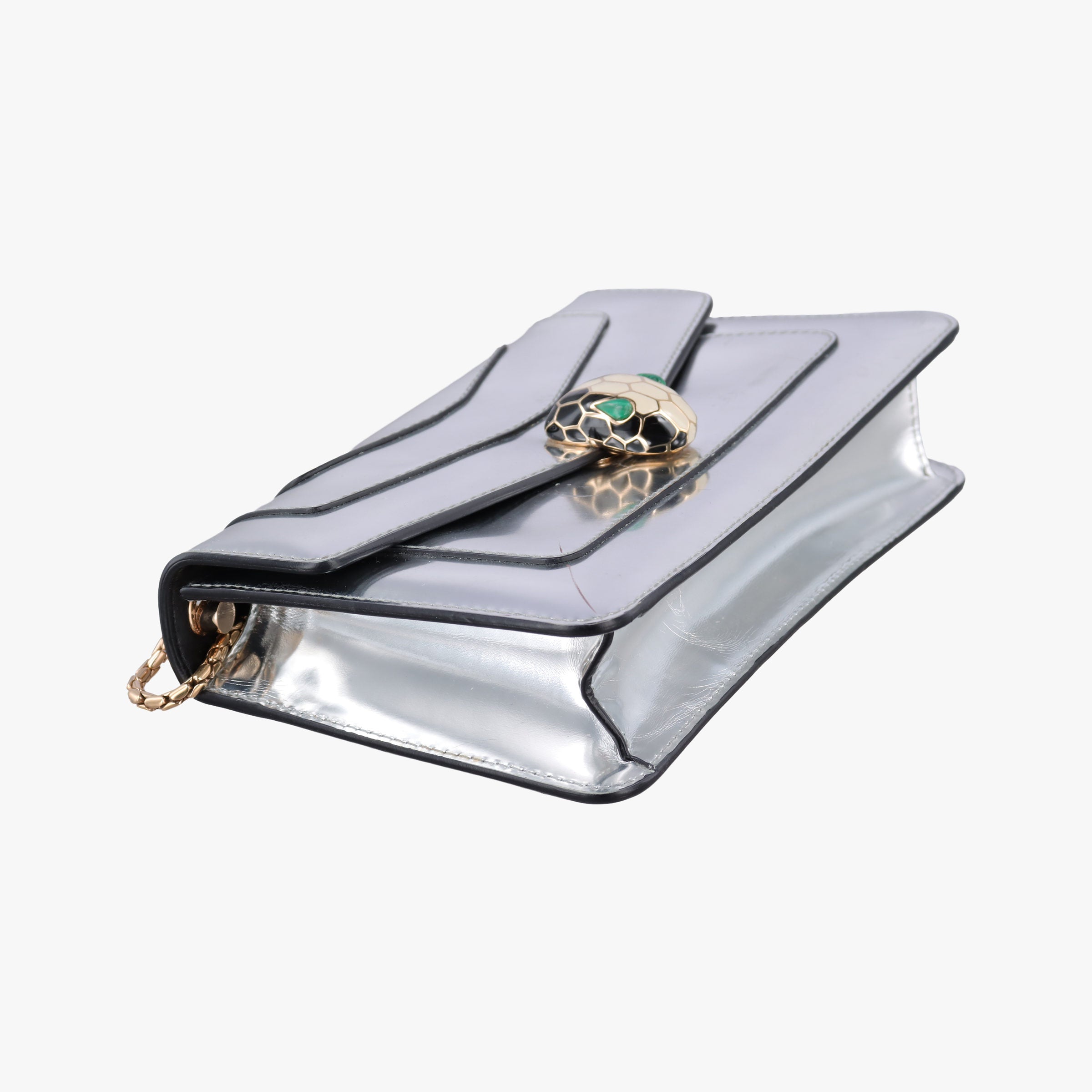 SERPENTI FOREVER Silver Patent LA.N14.3830セルペンティ フォーエバー シルバー パテント LA.N14.3830