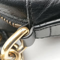 Pre-owned Gucci GG Marmont Black Leather 448065 shoulderbag | stylenewstar