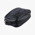 Pre-owned Gucci GG Marmont Black Leather 448065 shoulderbag | stylenewstar