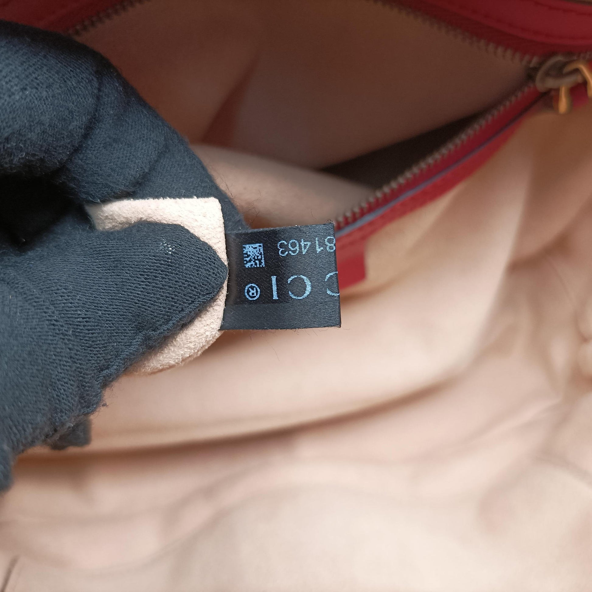 GG Marmont Red Leather 498100 A028081463GGマーモント レッド レザー 498100 A028081463