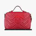 GG Marmont Red Leather 498100 A028081463GGマーモント レッド レザー 498100 A028081463