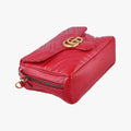 GG Marmont Red Leather 498100 A028081463GGマーモント レッド レザー 498100 A028081463