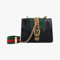 Sylvie Black×red×Green Leather 431666 Lot number unknownシルヴィ ブラック×レッド×グリーン レザー 431666 製番不明