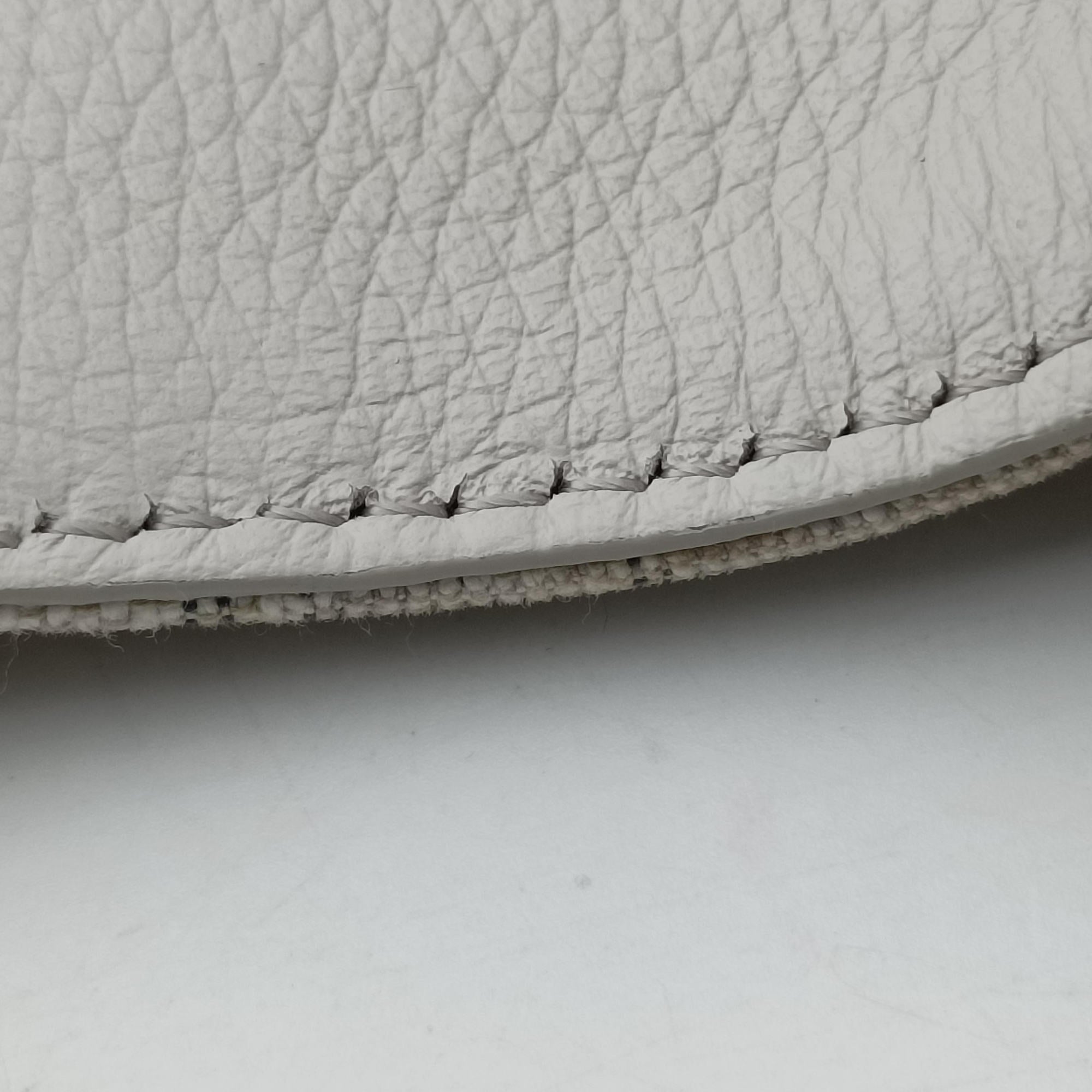 Saddle White Jacquard × Leather 07-BO-0242  IC Chipサドルバッグ ホワイト ジャガード×レザー 07-BO-0242  ICチップ