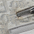 Saddle White Jacquard × Leather 07-BO-0242  IC Chipサドルバッグ ホワイト ジャガード×レザー 07-BO-0242  ICチップ