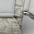 Saddle White Jacquard × Leather 07-BO-0242  IC Chipサドルバッグ ホワイト ジャガード×レザー 07-BO-0242  ICチップ