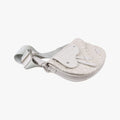 Saddle White Jacquard × Leather 07-BO-0242  IC Chipサドルバッグ ホワイト ジャガード×レザー 07-BO-0242  ICチップ