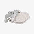 Saddle White Jacquard × Leather 07-BO-0242  IC Chipサドルバッグ ホワイト ジャガード×レザー 07-BO-0242  ICチップ