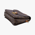 Pre-owned Louis Vuitton Pochette Metis MM Brown Monogram Canvas M44875 shoulderbag | stylenewstar