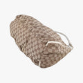 Abbey D-ring Hobo Beige×White canvas×leather 189833 E0248714アビー Dリング ホーボー ベージュ×ホワイト キャンバス×レザー 189833 E0248714