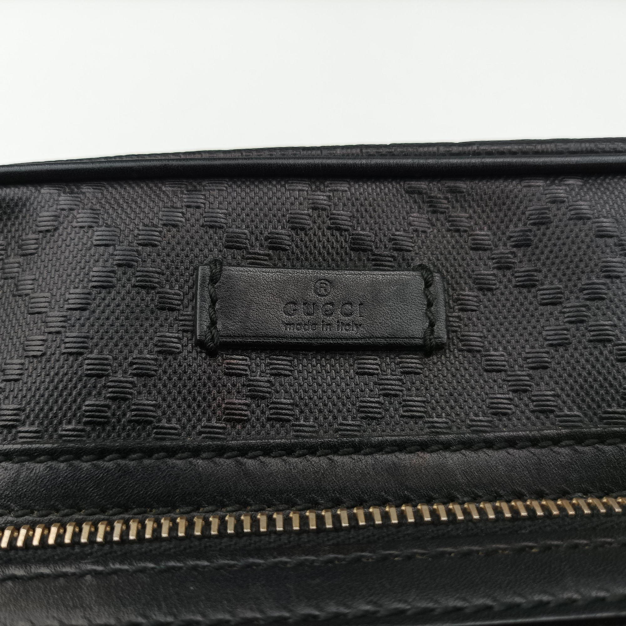 GG Imprime Messenger Black Leather 201448 B013426061GGインプリメ メッセンジャー ブラック レザー 201448 B013426061