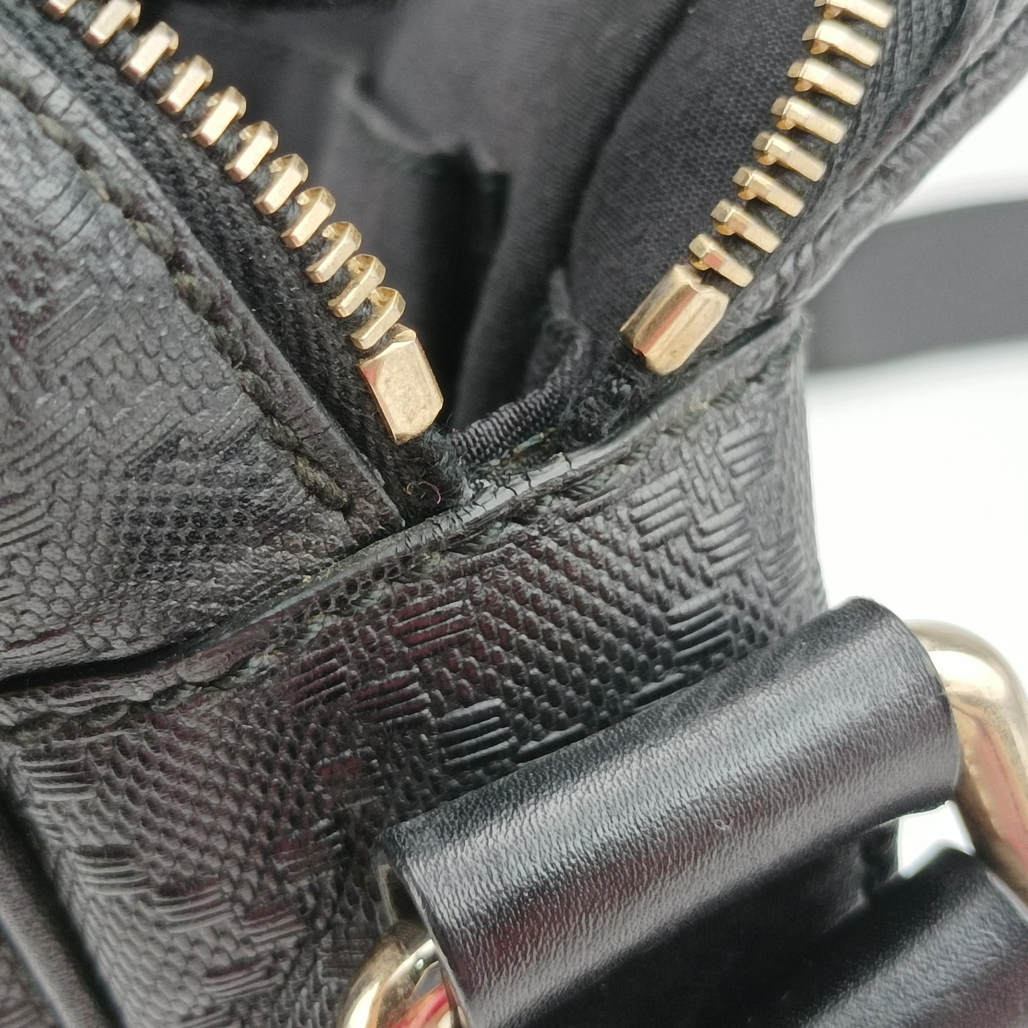 GG Imprime Messenger Black Leather 201448 B013426061GGインプリメ メッセンジャー ブラック レザー 201448 B013426061