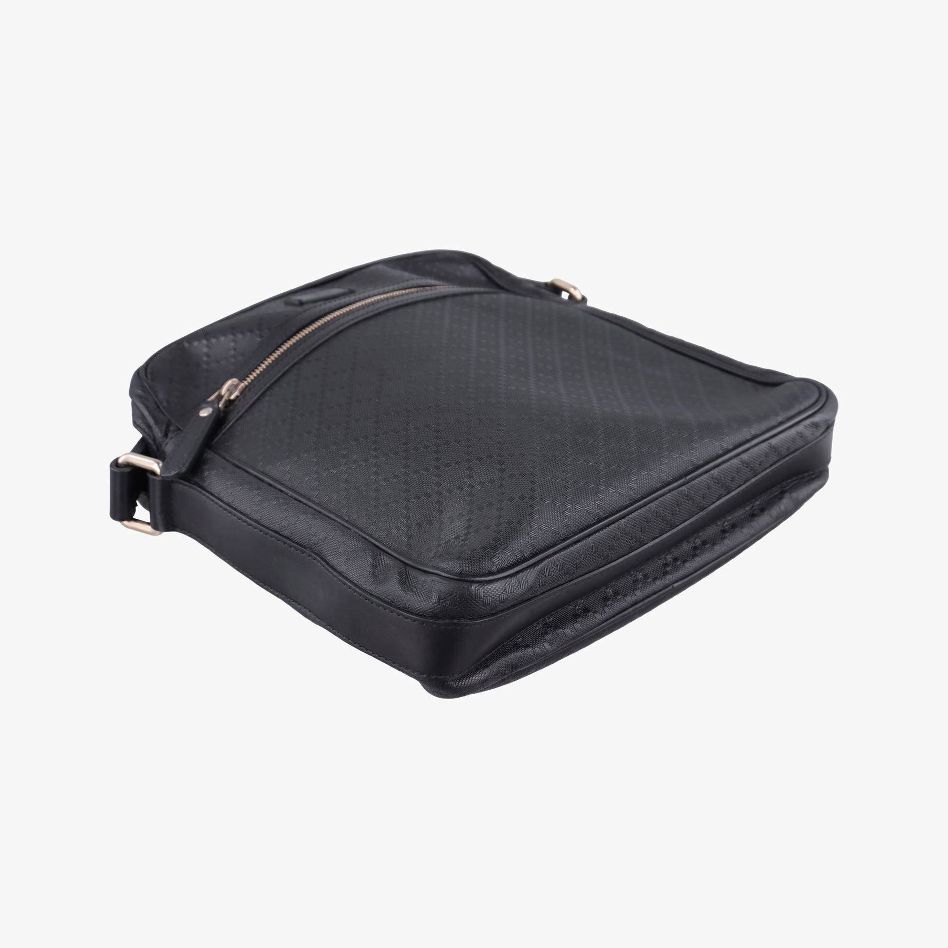 GG Imprime Messenger Black Leather 201448 B013426061GGインプリメ メッセンジャー ブラック レザー 201448 B013426061