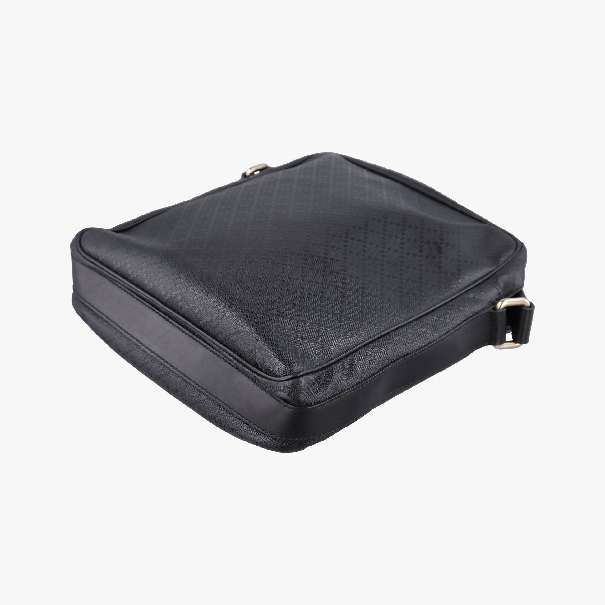GG Imprime Messenger Black Leather 201448 B013426061GGインプリメ メッセンジャー ブラック レザー 201448 B013426061