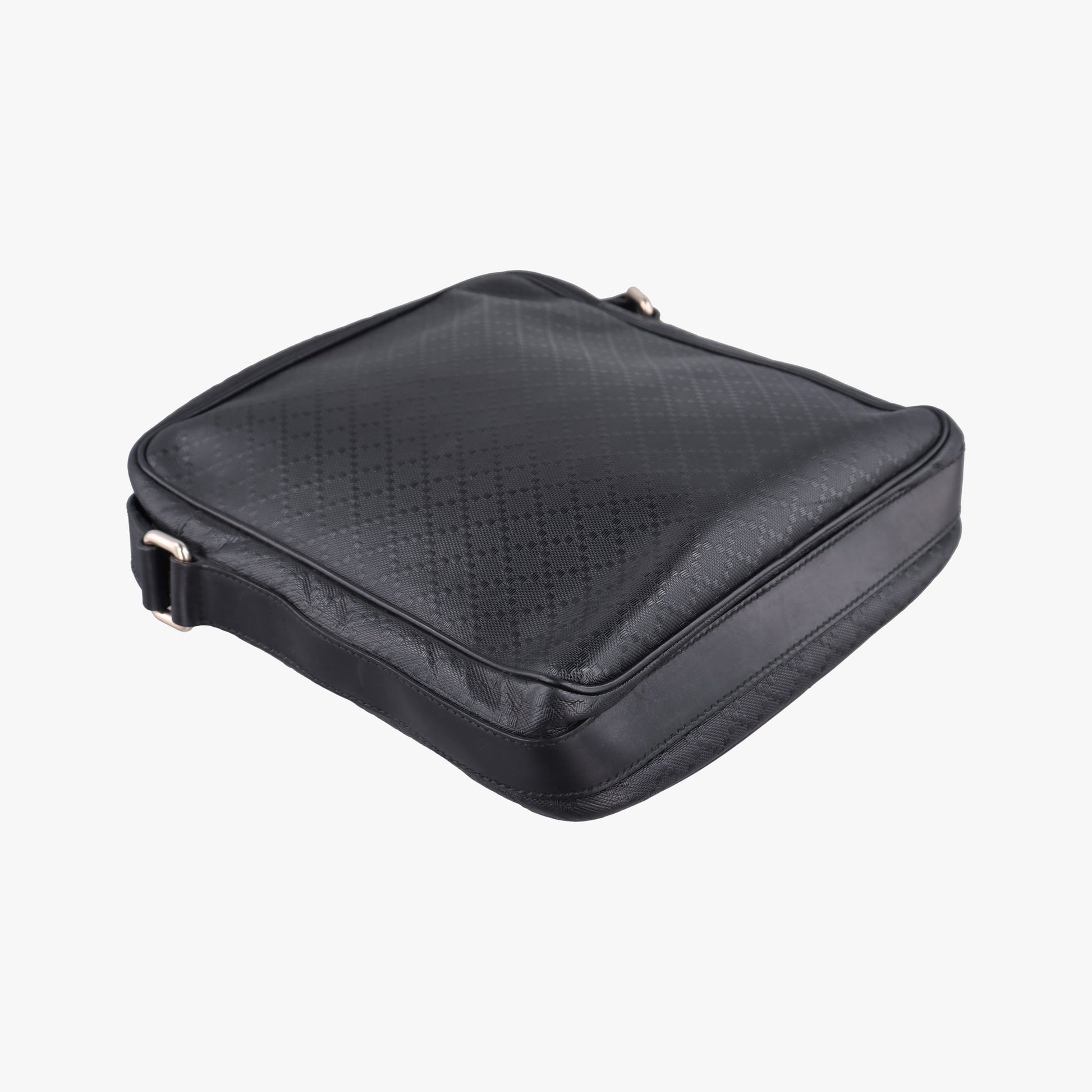 GG Imprime Messenger Black Leather 201448 B013426061GGインプリメ メッセンジャー ブラック レザー 201448 B013426061