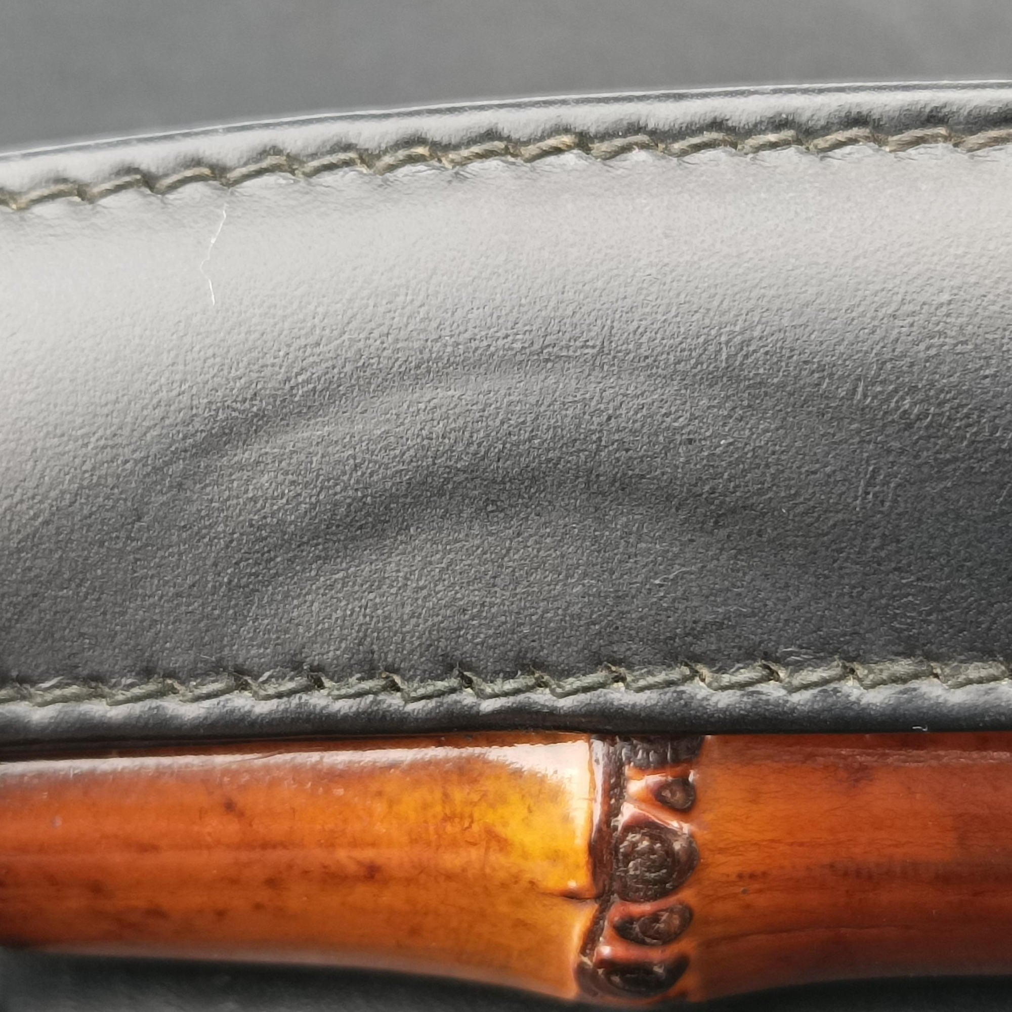 Bamboo Black Leather 000.12 バンブー ブラック レザー 000.12 