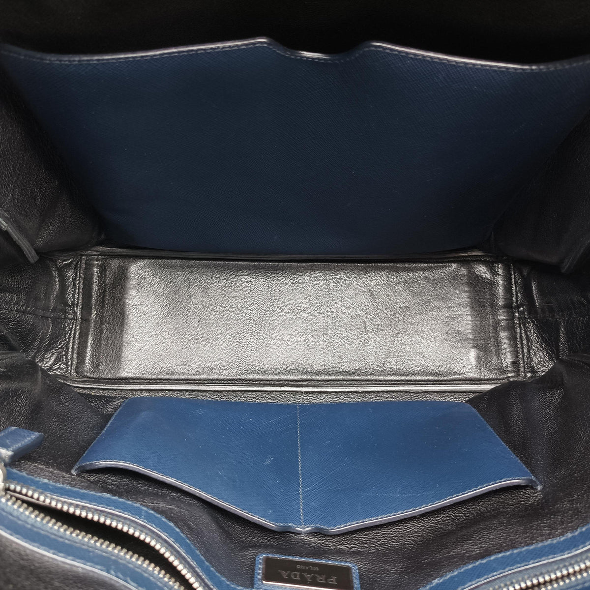 Business Briefcase Navy SAFFIANO Leather 2VE011 31/H 208ビジネス ブリーフケース ネイビー サフィアーノレザー 2VE011 31/H 208