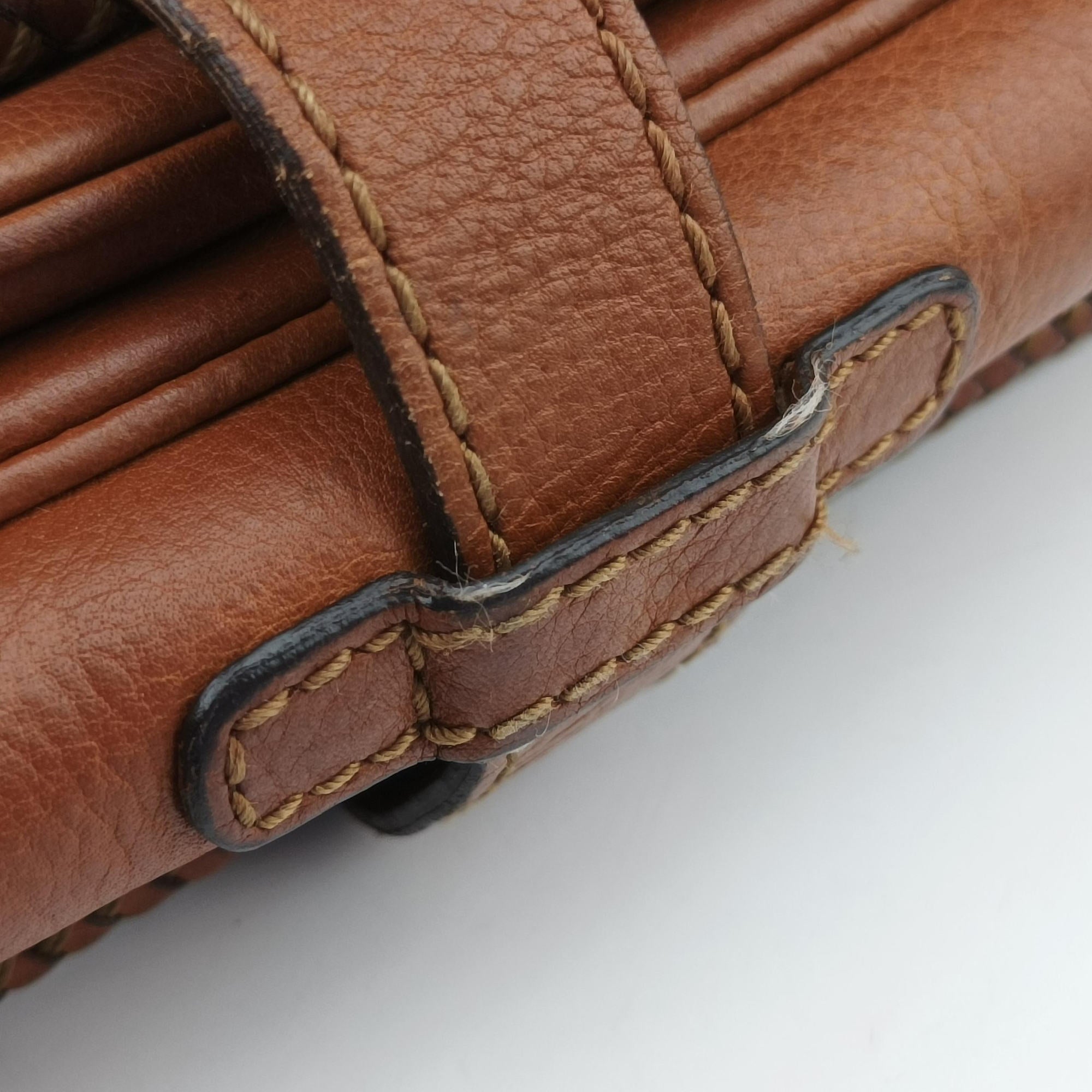 Secondhand Gucci Marrakech Messenger Beige x Brown canvas x Leather 257024 shoulderbag | stylenewstar