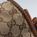 Secondhand Gucci Marrakech Messenger Beige x Brown canvas x Leather 257024 shoulderbag | stylenewstar